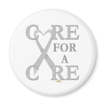 GrayHeartRibbonCareCureLight magnets