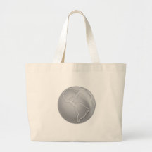 grayscale-Earth SILVER METALLIC CONTINENTS BACKGRO Bags