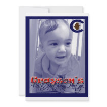 Grayson's B-Day Personalized Invite
