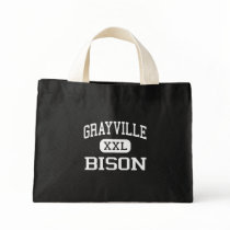 Grayville - Bison - High - Grayville Illinois bags