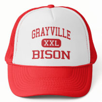 Grayville - Bison - High - Grayville Illinois hats