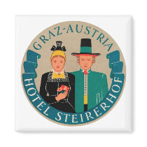 Graz Austria Hotel Steirerhof Magnet