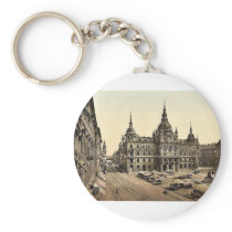 Graz, court house, Styria, Austro-Hungary classic Key Chain