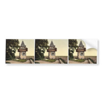 Graz, the clock, Styria, Austro-Hungary classic Ph Bumper Stickers