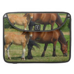 Grazing Horse Family 15" MacBook Sleeve Sleeves For MacBook Pro