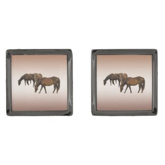 Grazing Horses Cufflinks