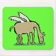 grazing pegasus mousepad