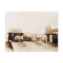 Grease Station Benton Harbor Michigan Postcard