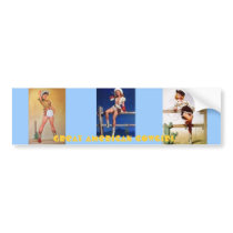 Great American Cowgirl bumper sticker bumper stickers by misacookie Great American Cowgirl bumper sticker bumper stickers