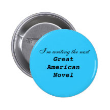 Great American Novel Pinback Buttons