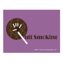 Great American Smokeout Day Postcards