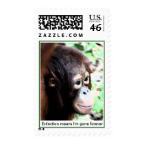 Great Ape Endangered Species Conservation Postage Stamps