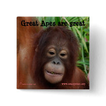 Great Ape Fan buttons by Rebecca_Reeder Great Ape Fan buttons