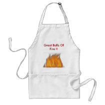 Great Balls Of Fire !! aprons