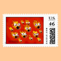 great balls of fire postage