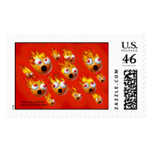 great balls of fire postage stamps