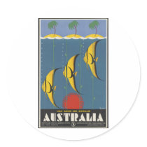 Great Barrier Reef Australia Stickers