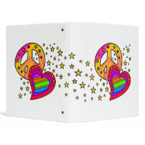 Great Big Peace & Love Binder
