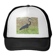 Great Blue Heron - Ardea herodias Trucker Hats