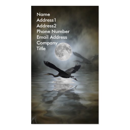 Great Blue Heron Business Card