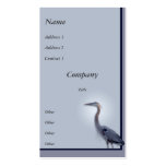 Great Blue Heron business cards