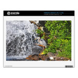 Great Blue Heron & Falls Wildlife Laptop Skin