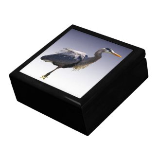 Great Blue Heron Jewelry Box