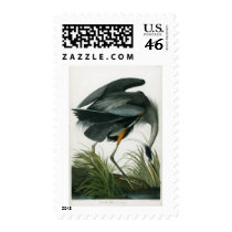 Great Blue Heron, John James Audubon Postage