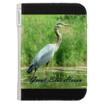 Great Blue Heron Kindle Case