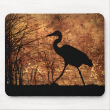 Great Blue Heron Mouse Pad