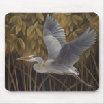 Great Blue Heron Mousepad Great Blue Heron Mousepad