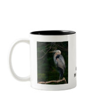 Great Blue Heron Coffee Mugs