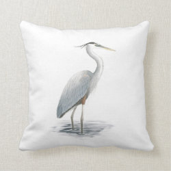 Great Blue Heron Pillow