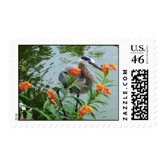 Great Blue Heron stamp