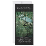 Great Blue Heron Custom Rack Card