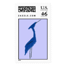 GREAT BLUE HERON stamp