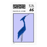 GREAT BLUE HERON stamp