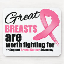 GREAT BREAST are WORTH FIGHTING FOR Mouse Pad