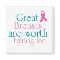 Great Breast-fighting for magnets by CaringHearts Great Breast-fighting for magnets
