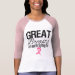 Ladies 3/4 Sleeve Raglan (Fitted)