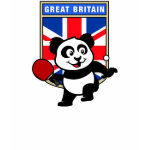 This is a cute shirt for table tennis players & fans. Panda loves to play table tennis! Support the British Table Tennis Team or your favorite player with this cute table tennis t-shirt!