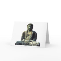 Great Buddha Greeting Card by rudejapan Great Buddha Greeting Card
