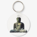 Great Buddha Keychain by rudejapan Great Buddha Keychain