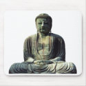 Great Buddha Mousepad by rudejapan Great Buddha Mousepad
