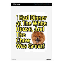 Great Chow At The White House iPad 3 Skin