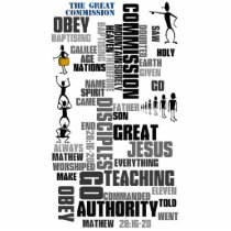 Great Commission Mathew 28 (v1) Cut Outs
