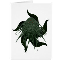 Great Cthulhu Greeting Card