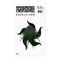 Great Cthulhu Postage Stamp
