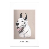 Great Dane Art Print posters