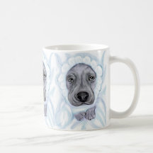 Great Dane Baby Blue Boy Coffee Mug